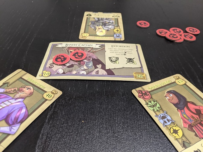 The big bad guy the adventurers face at the end of every round.
