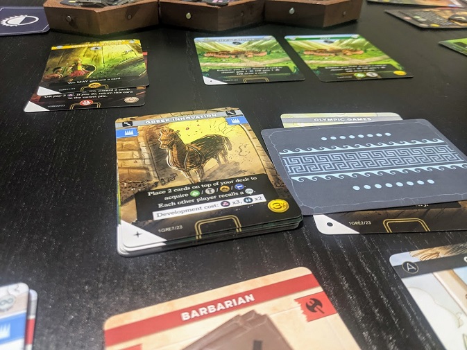 The Trojan Horse card from the Greek's deck.