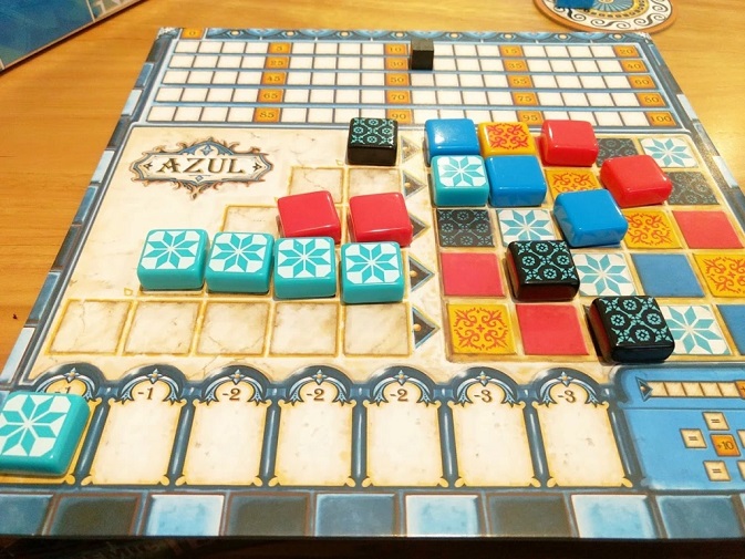 azul game board