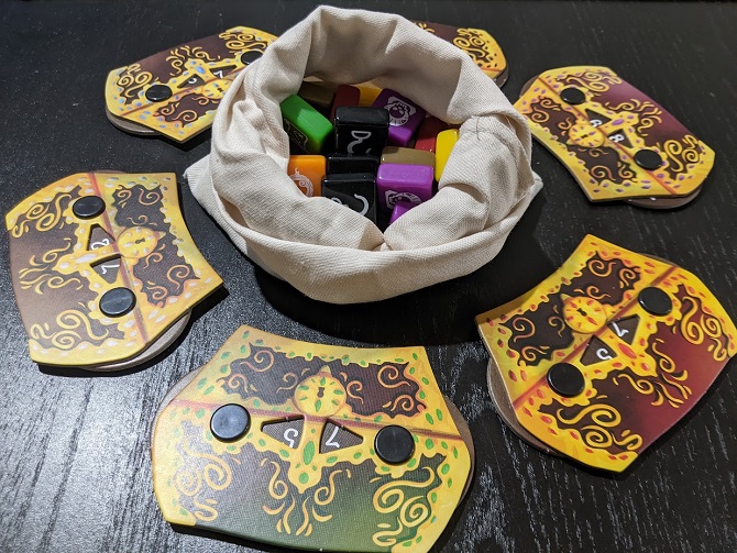 A sack full of treasure tokens