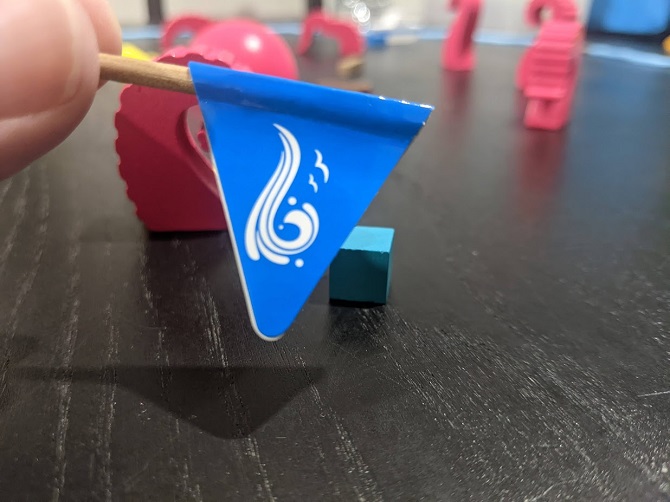 About to flag flick a cube across the ocean floor, and into my ship. Hopefully!