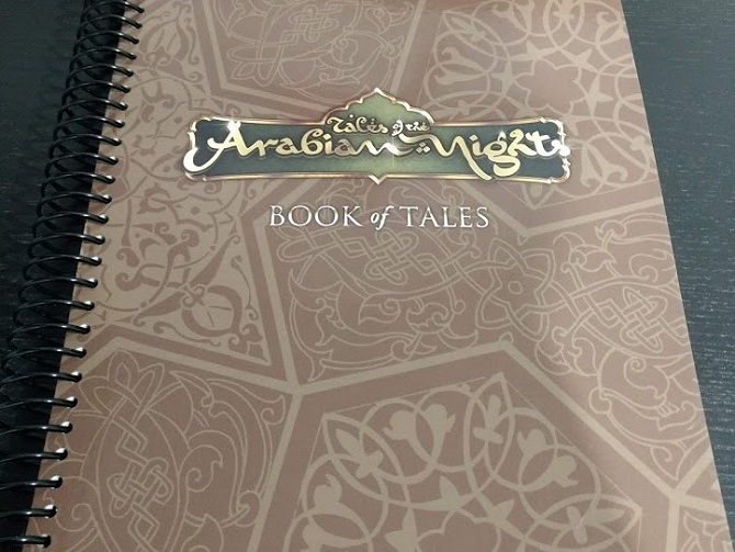 The Book of Tales, inside are thousands of paragraphs of story. Each with a key number that is unlocked through a combination of variables.
