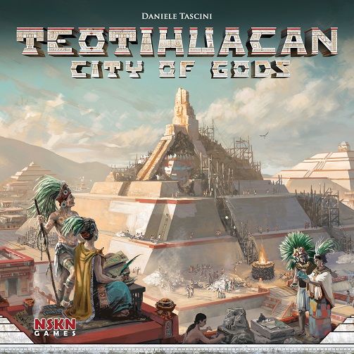 Teotihuacan city of gods box cover.