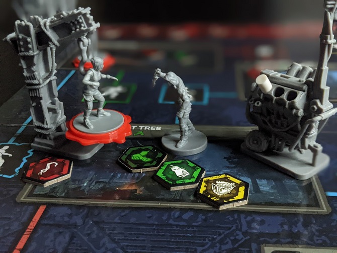 The Killer Legion has a survivor on the hook.