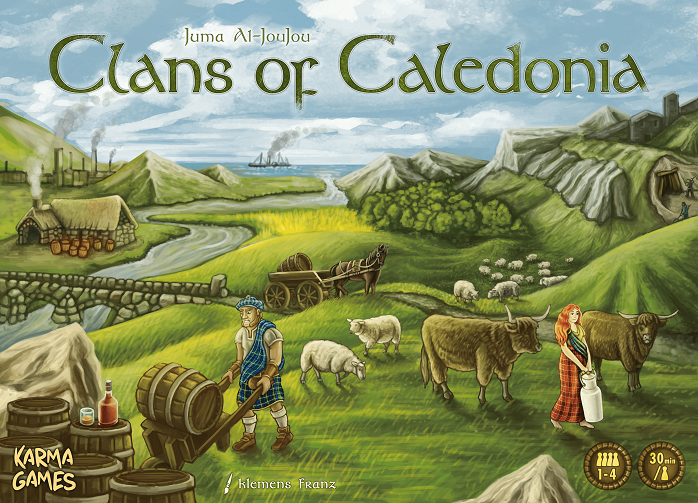 Clans of Caledonia cover BGG