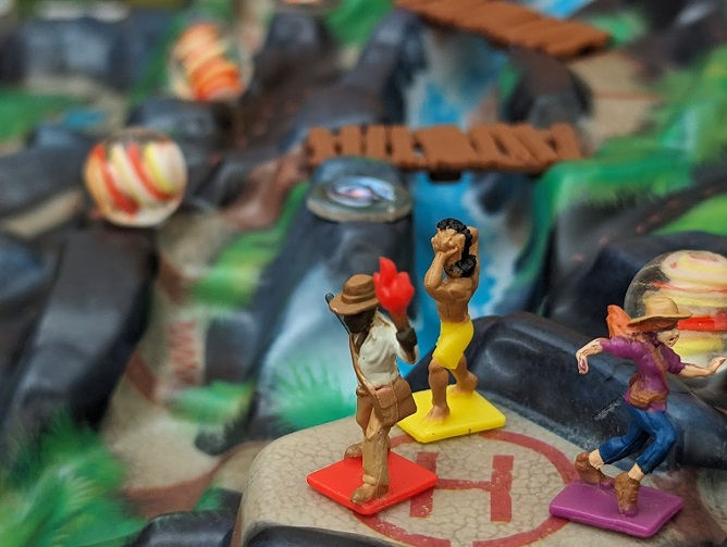 Fireball Island - Players At the Helipad