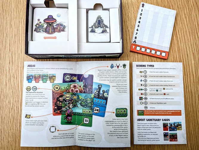 Faraway - Manual and Score Pad