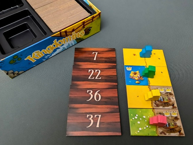 Kingdomino - Market ready for drafting