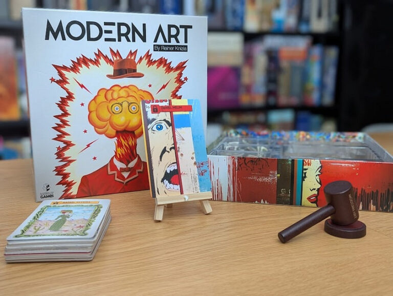 Feature picture of Modern Art showing its components