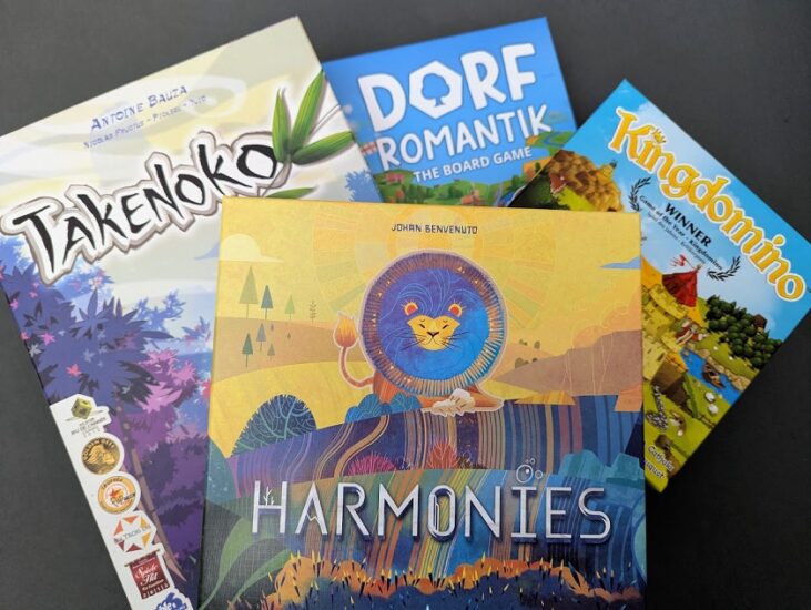 Family board games selection