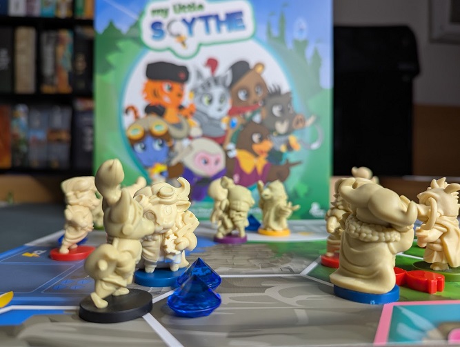 Almost all of the miniatures from My Little Scythe... Ready for you to paint them!