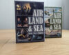 spies lies and supplies game box in front of air land and sea original game box